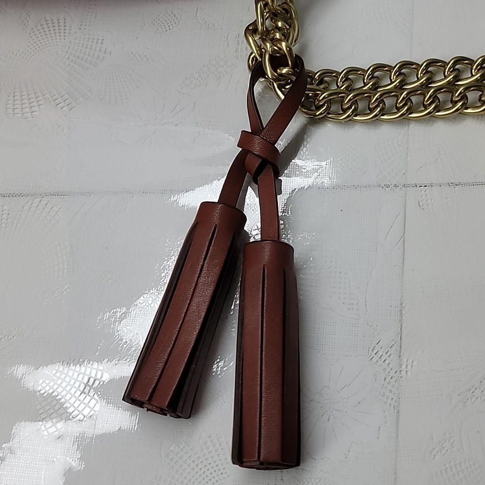 Coach Legacy Leather Flight Bag In Rich Brown With Gold Hardware - Picture 6 of 12